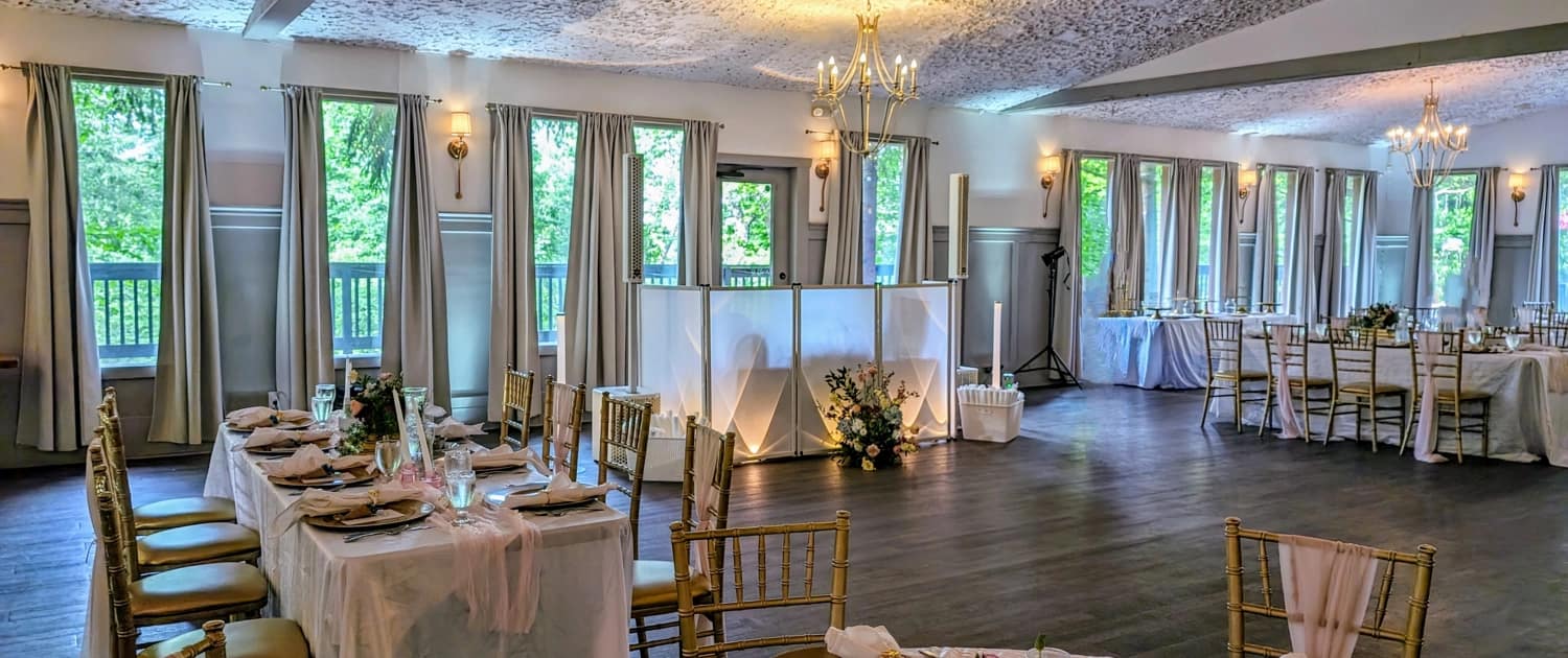 Canton Wedding DJ Setup