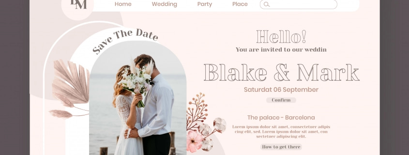 Stunning Wedding Website