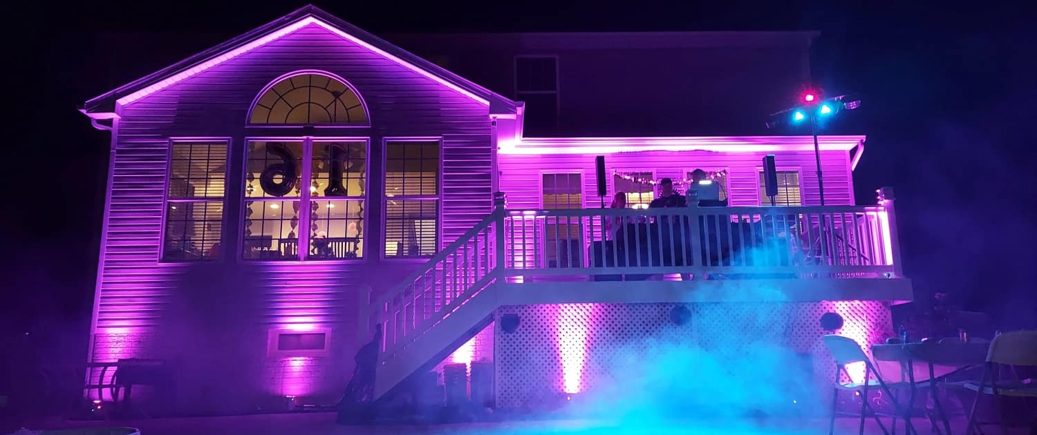 Party DJ with Lighting