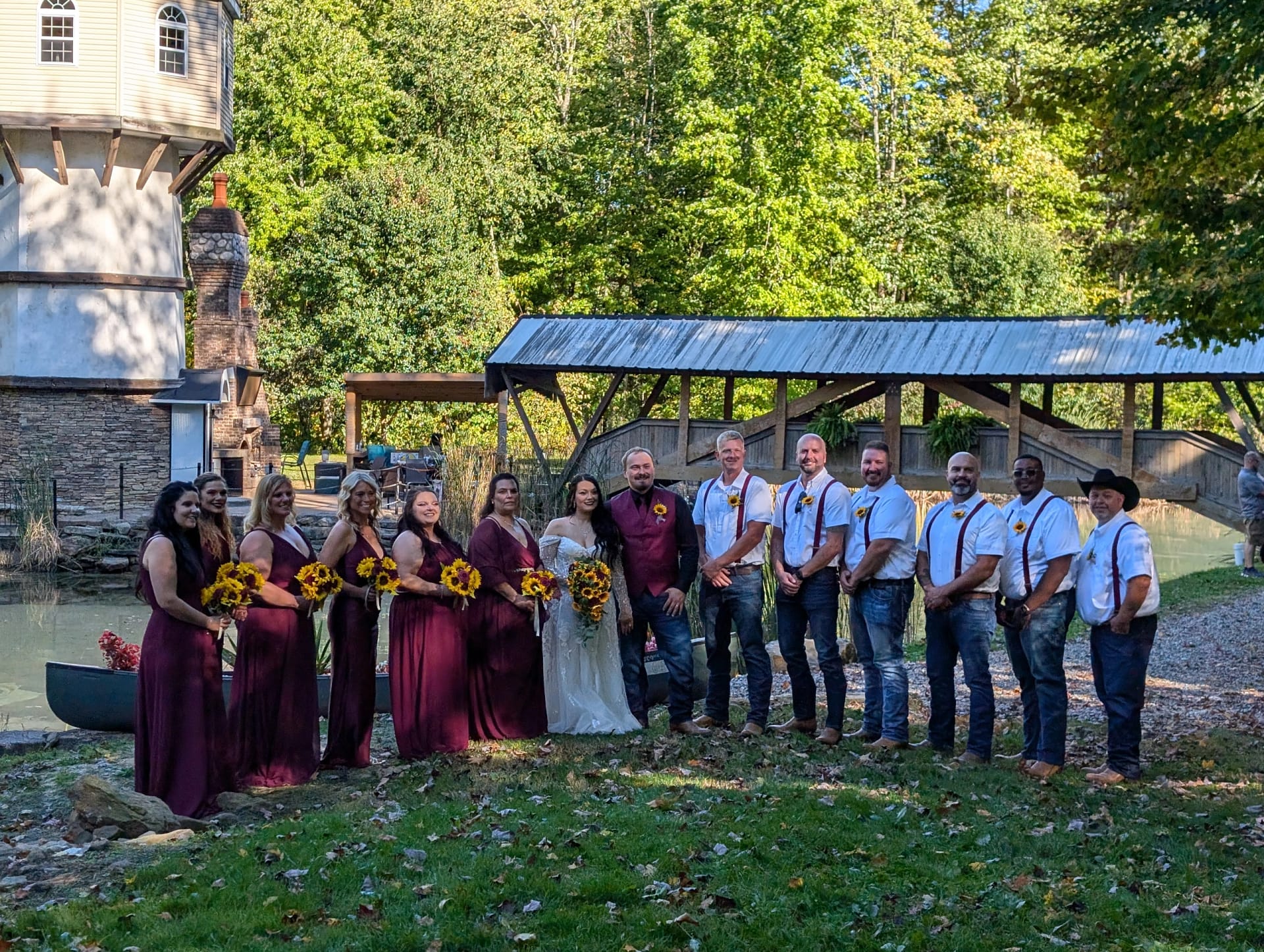 Northeast Ohio DJ Services Fall Wedding